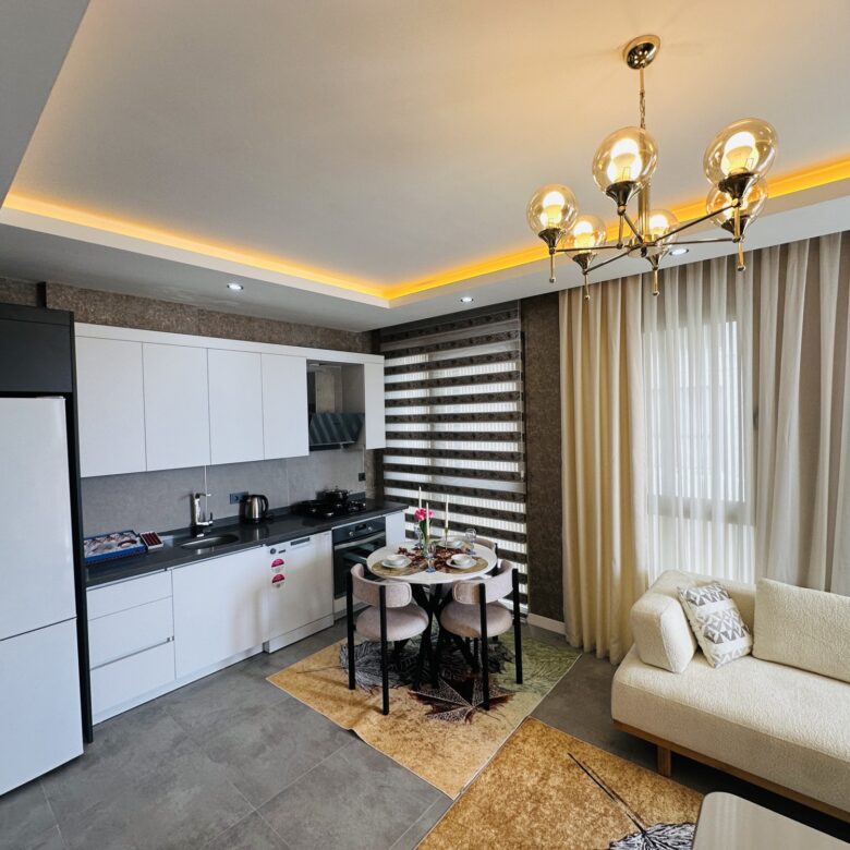 1+1 Apartment for Sale in KARGICAK, Alanya