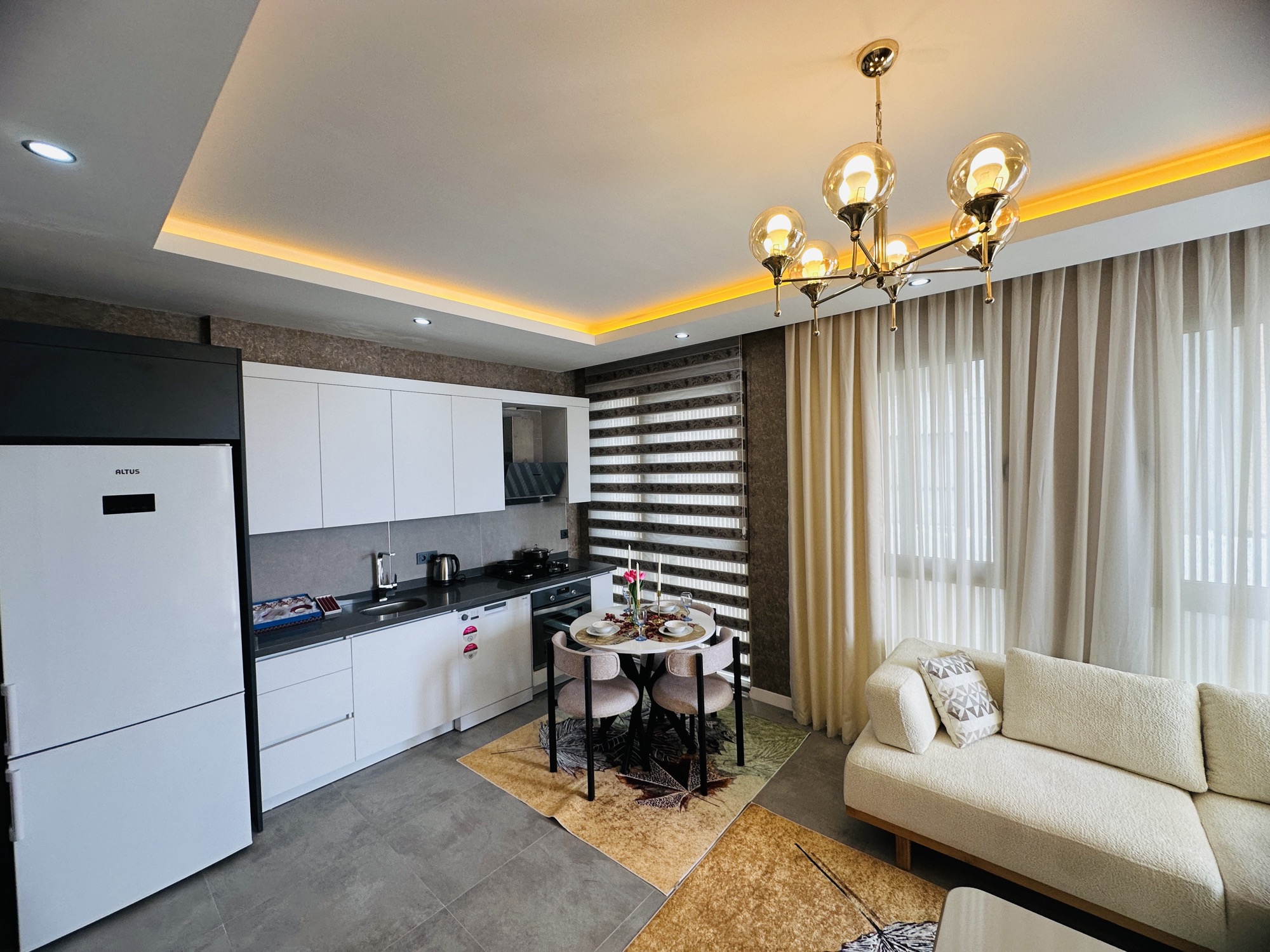 1+1 Apartment for Sale in KARGICAK, Alanya