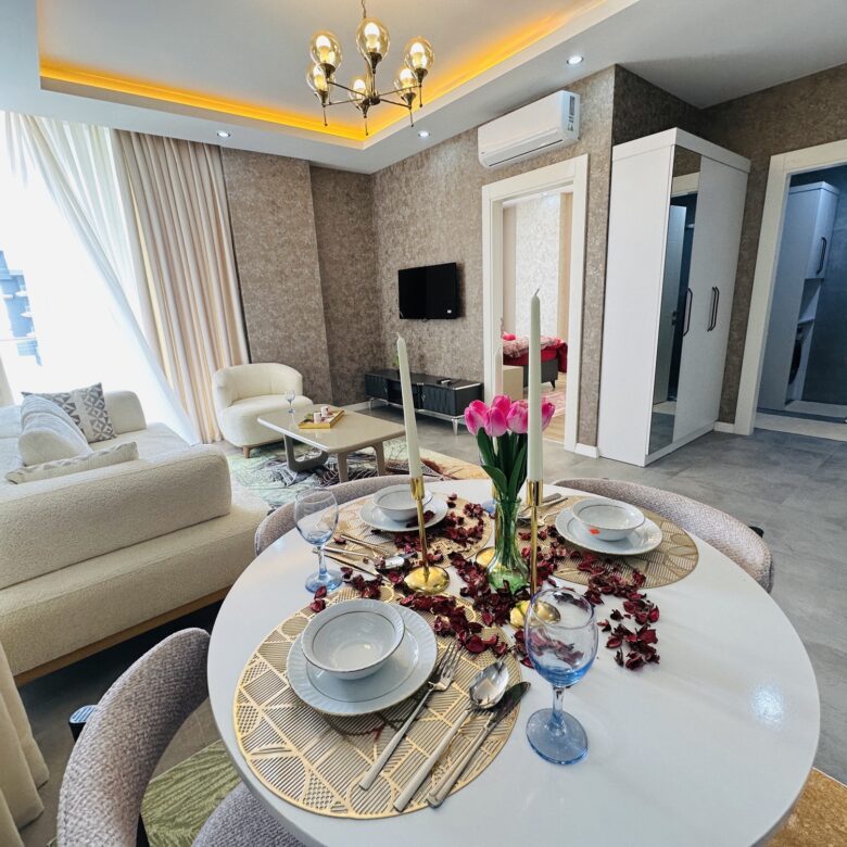 1+1 Apartment for Sale in KARGICAK, Alanya