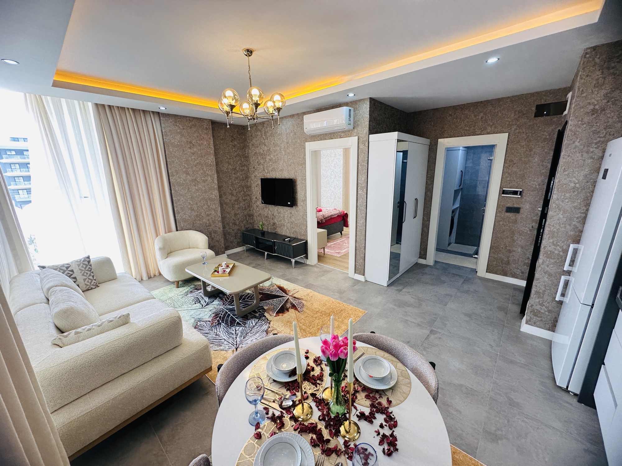 1+1 Apartment for Sale in KARGICAK, Alanya