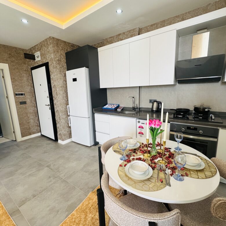 1+1 Apartment for Sale in KARGICAK, Alanya