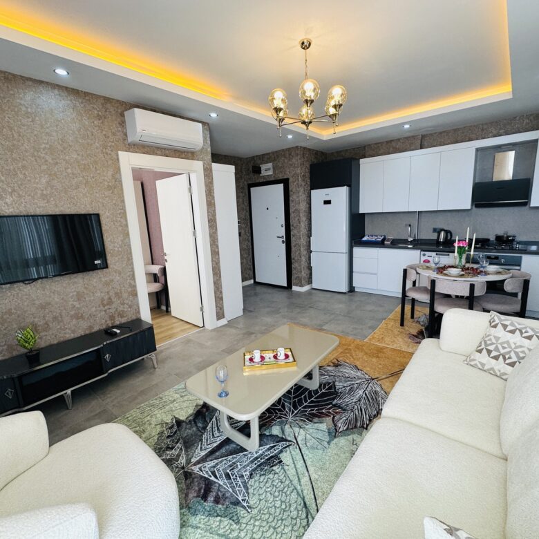 1+1 Apartment for Sale in KARGICAK, Alanya