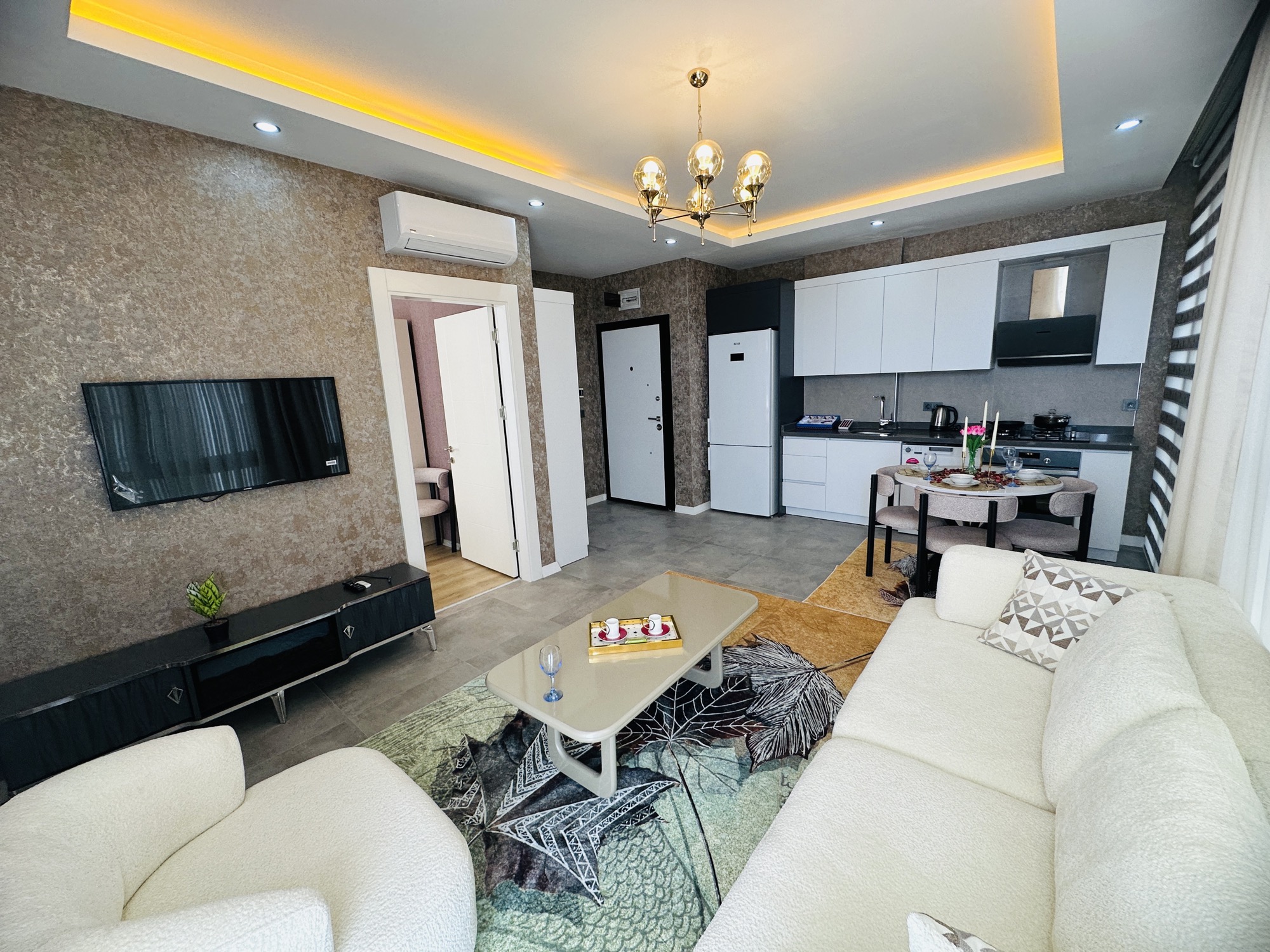 1+1 Apartment for Sale in KARGICAK, Alanya