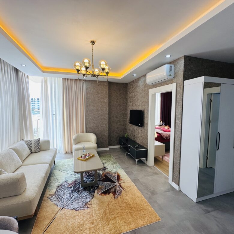1+1 Apartment for Sale in KARGICAK, Alanya
