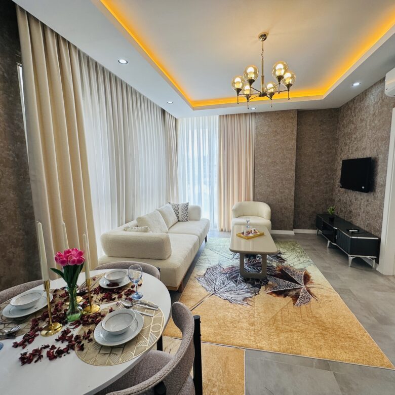 1+1 Apartment for Sale in KARGICAK, Alanya