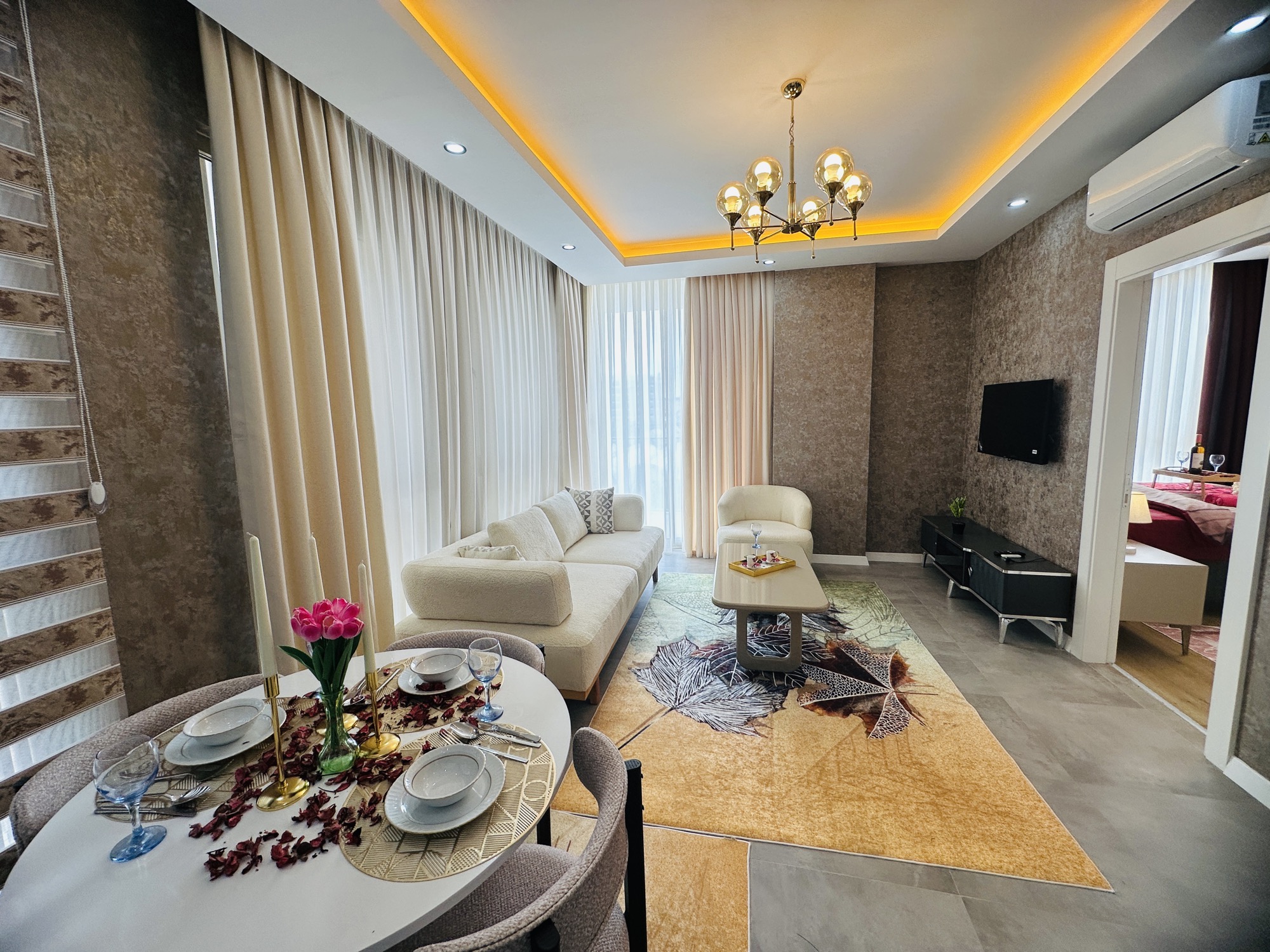 1+1 Apartment for Sale in KARGICAK, Alanya