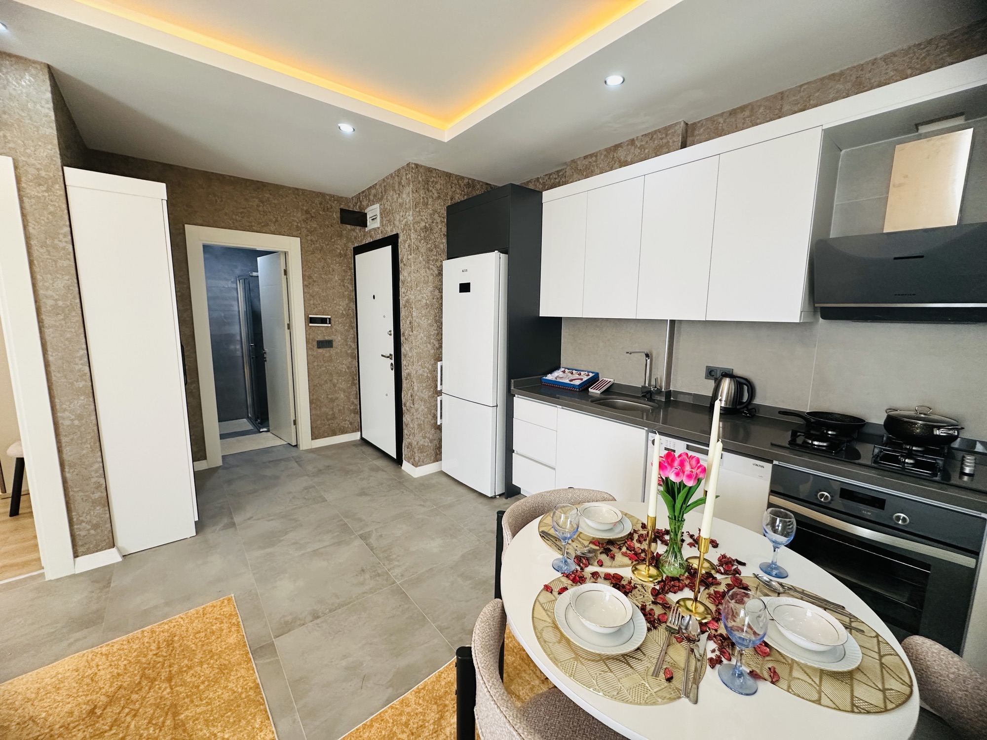 1+1 Apartment for Sale in KARGICAK, Alanya
