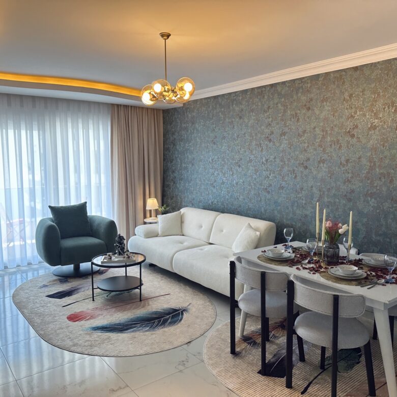 1+1 Apartment for Sale in MAHMUTLAR, Alanya