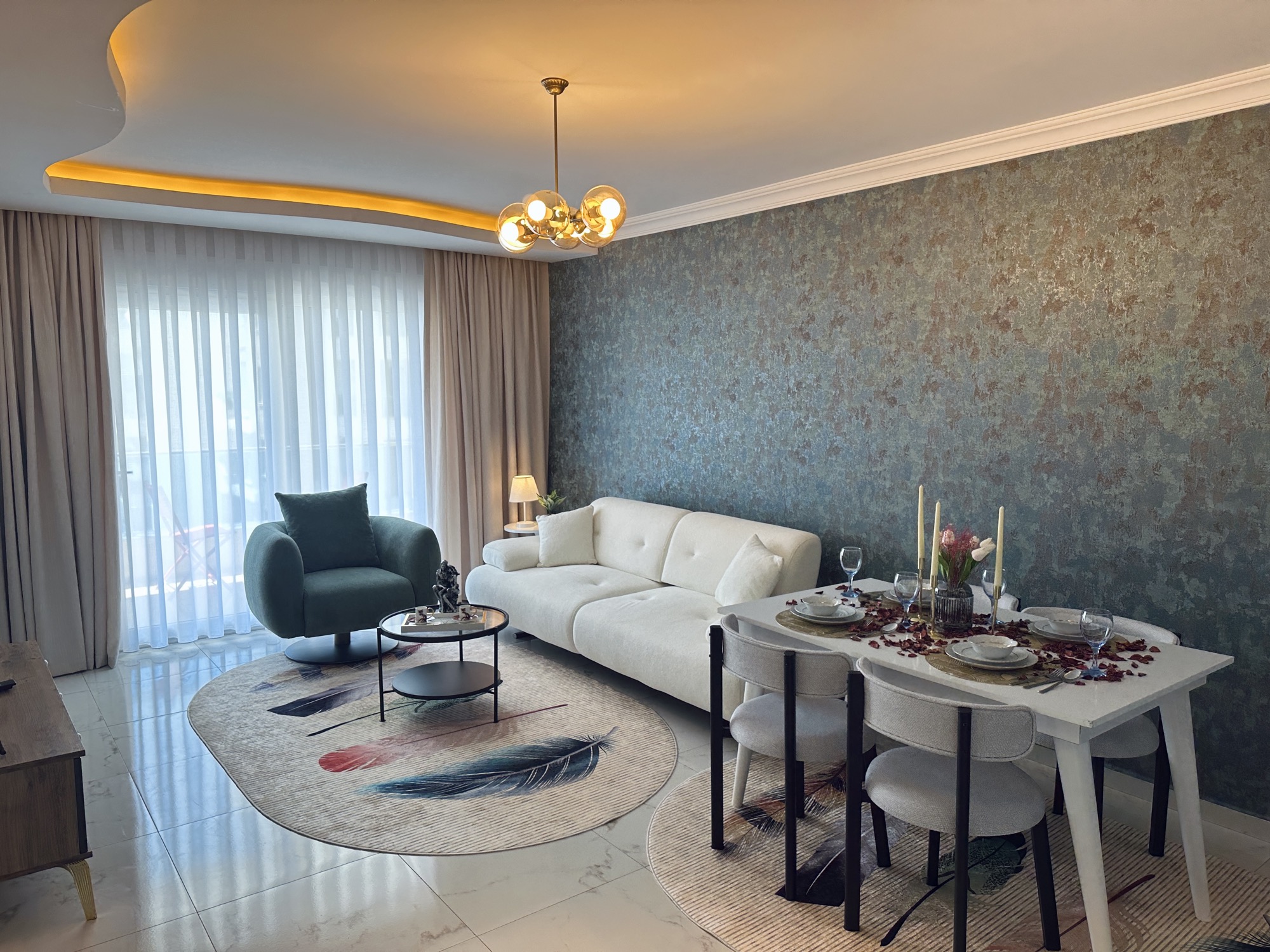 1+1 Apartment for Sale in MAHMUTLAR, Alanya