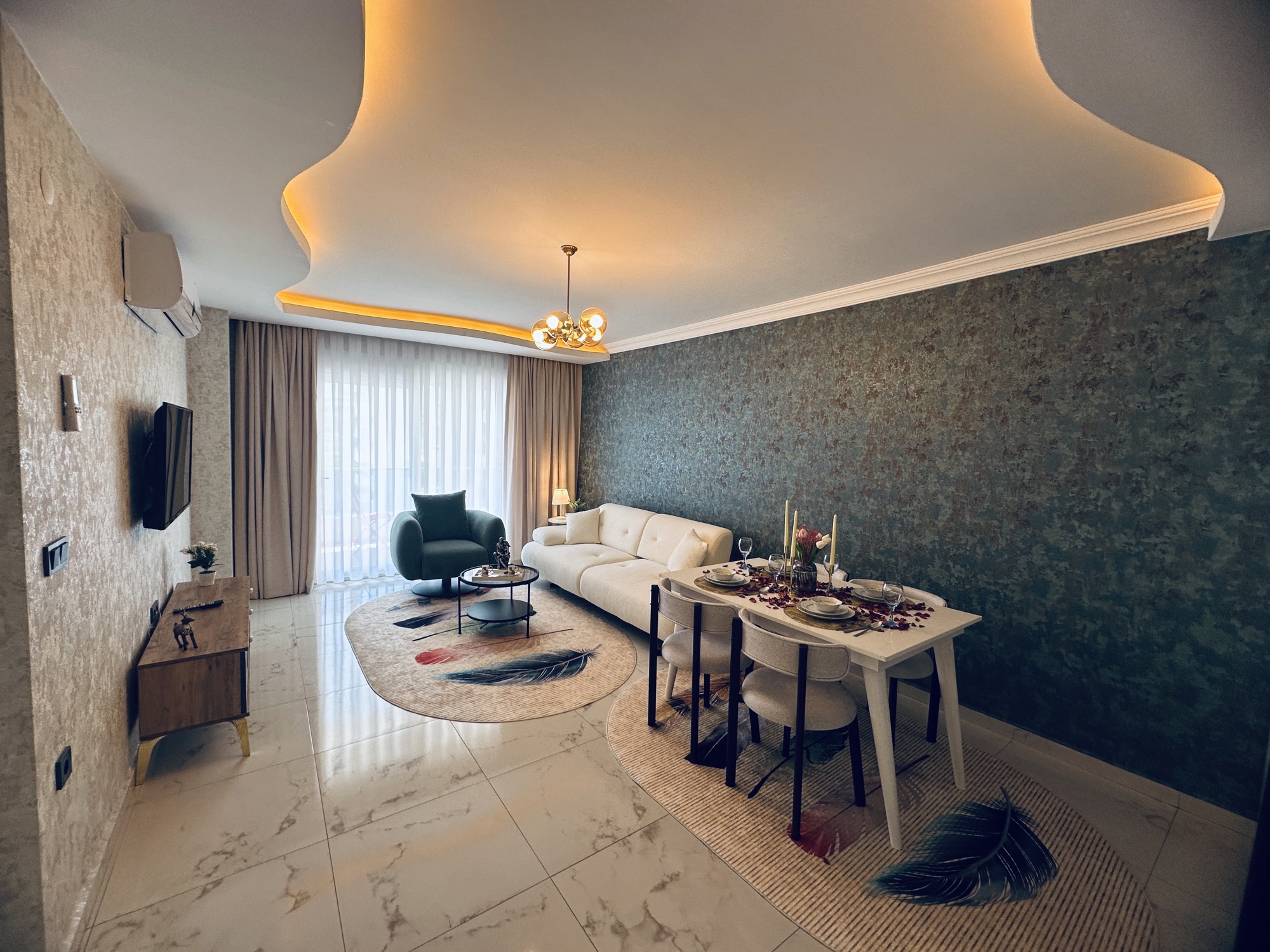 1+1 Apartment for Sale in MAHMUTLAR, Alanya