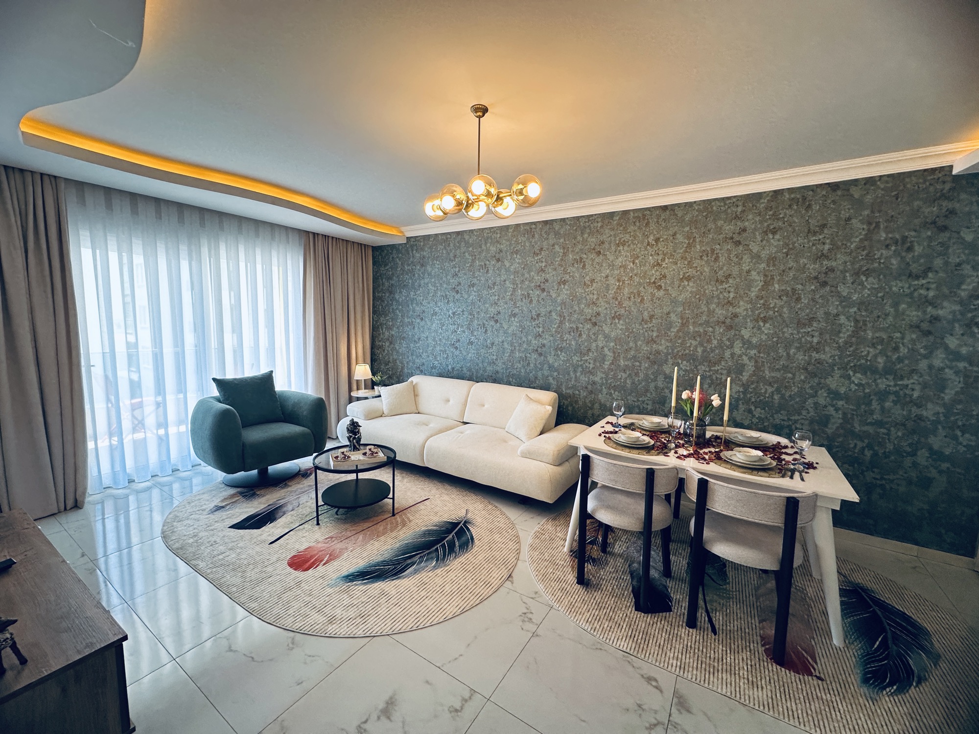 1+1 Apartment for Sale in MAHMUTLAR, Alanya