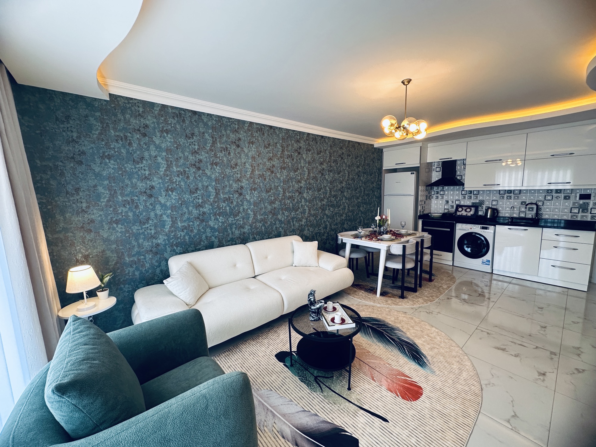 1+1 Apartment for Sale in MAHMUTLAR, Alanya
