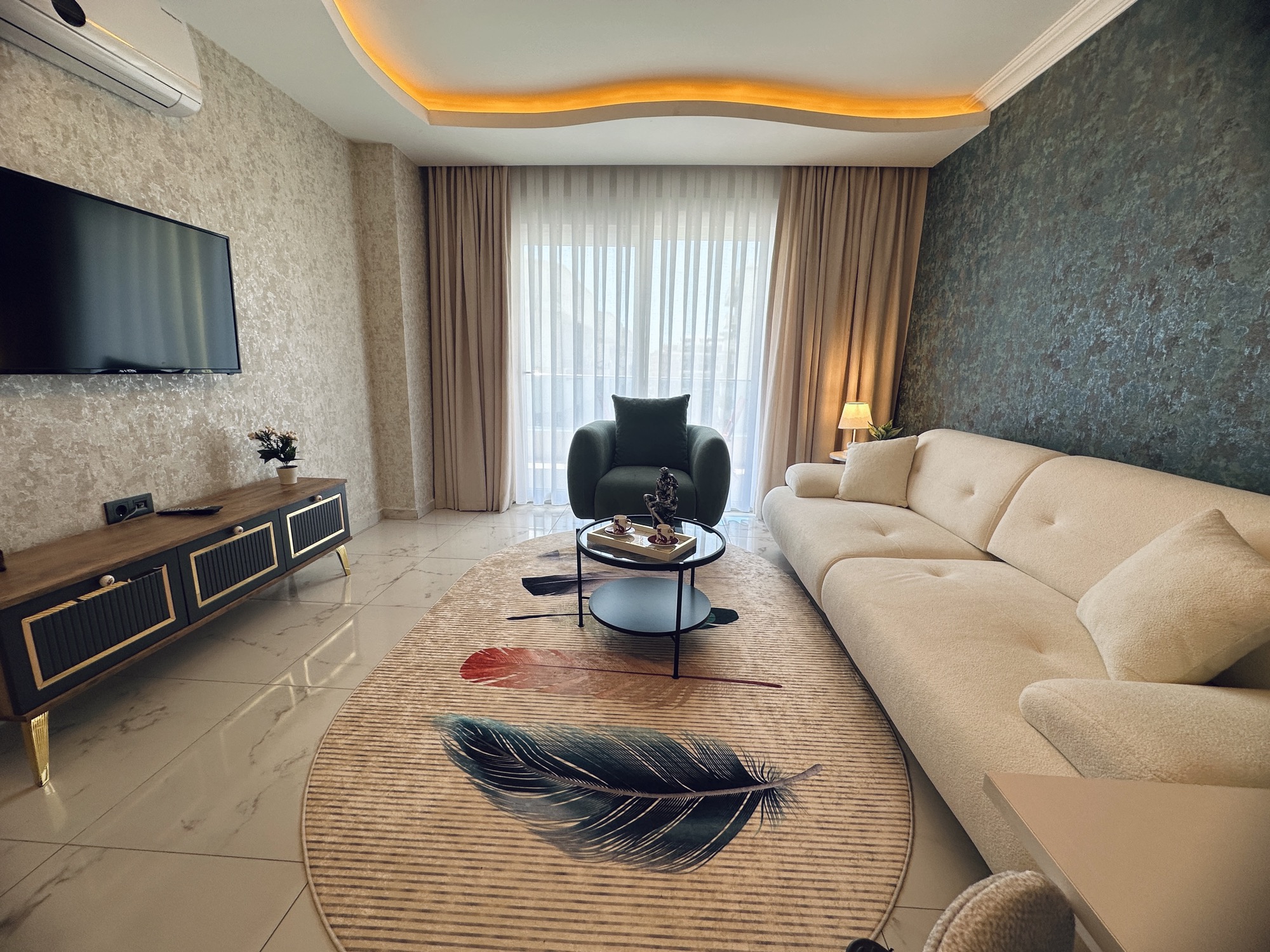 1+1 Apartment for Sale in MAHMUTLAR, Alanya