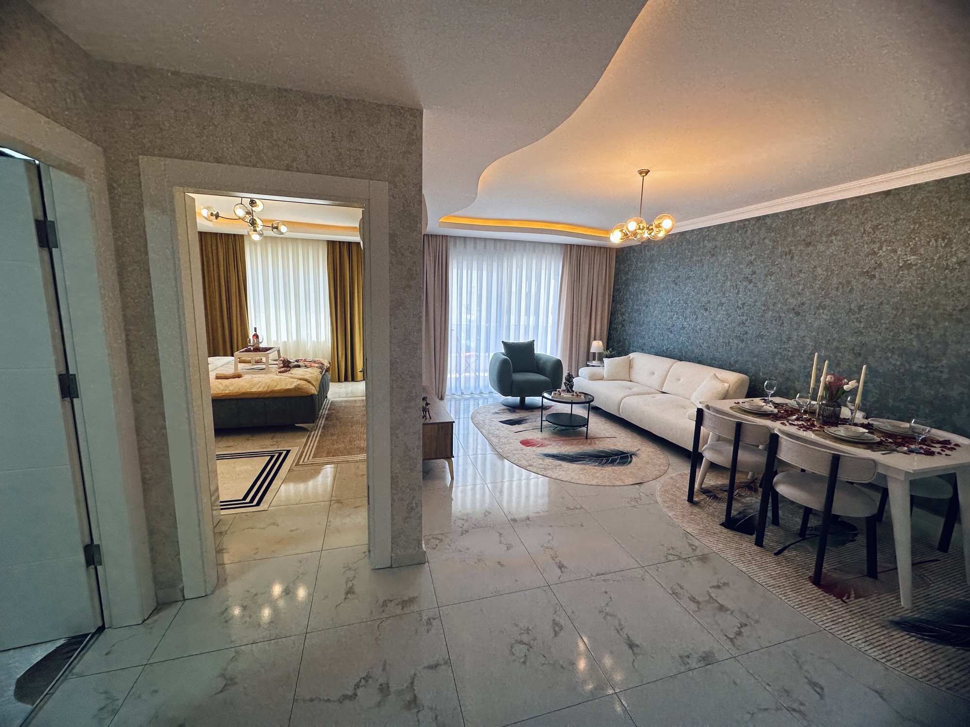 1+1 Apartment for Sale in MAHMUTLAR, Alanya