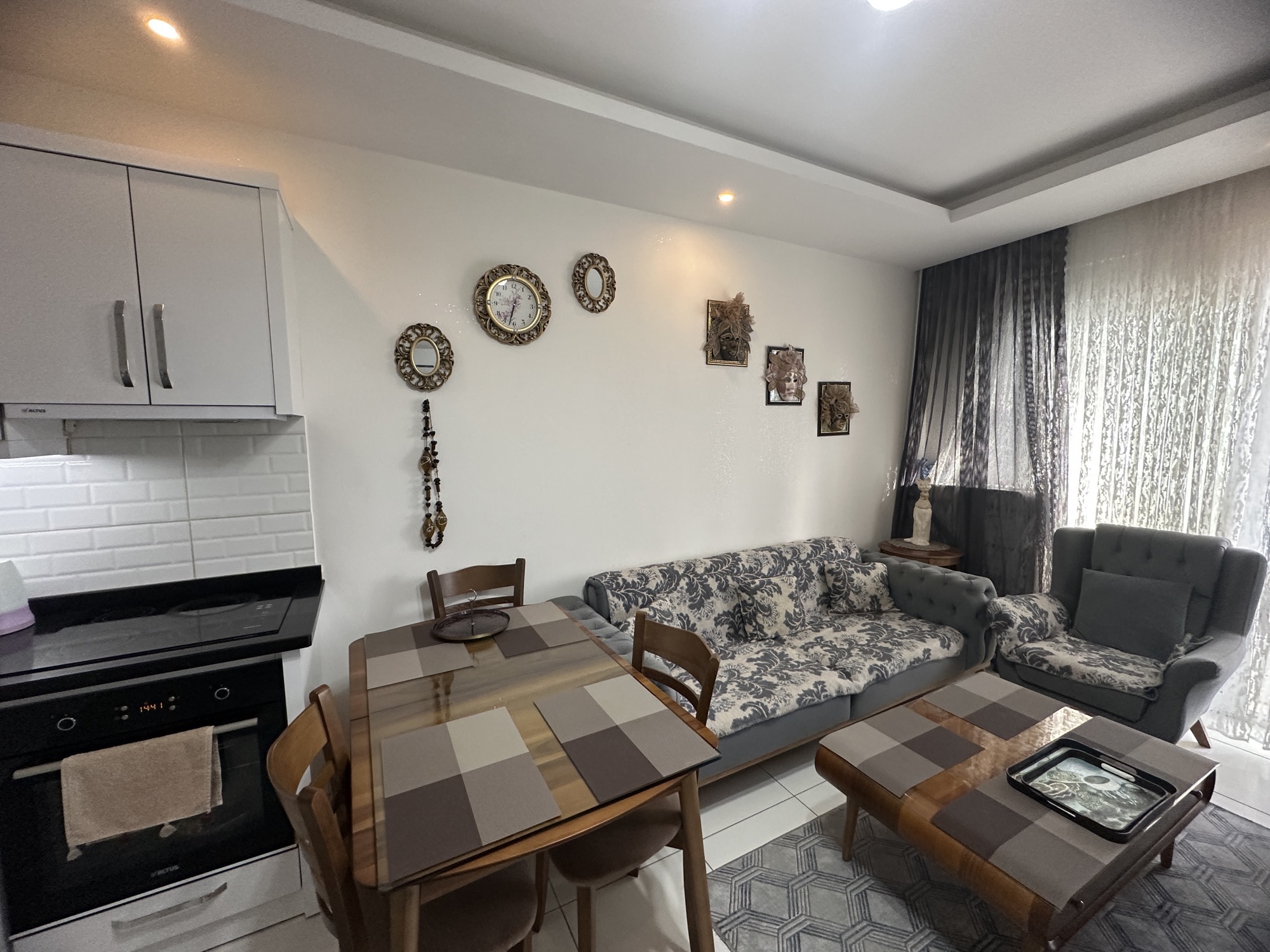 1+1 Apartment for Sale in MAHMUTLAR, Alanya