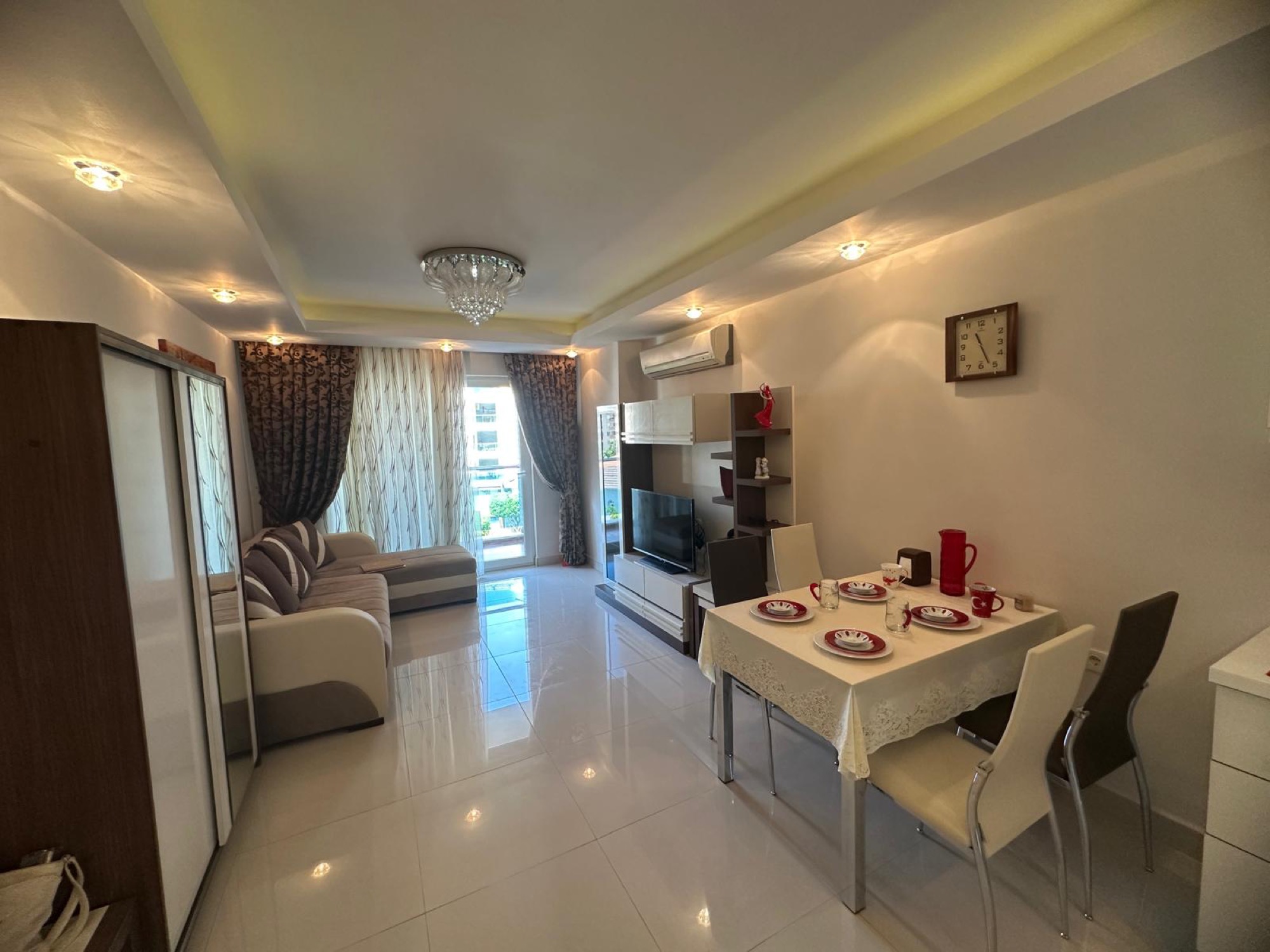 1+1 Apartment for Sale in MAHMUTLAR, Alanya