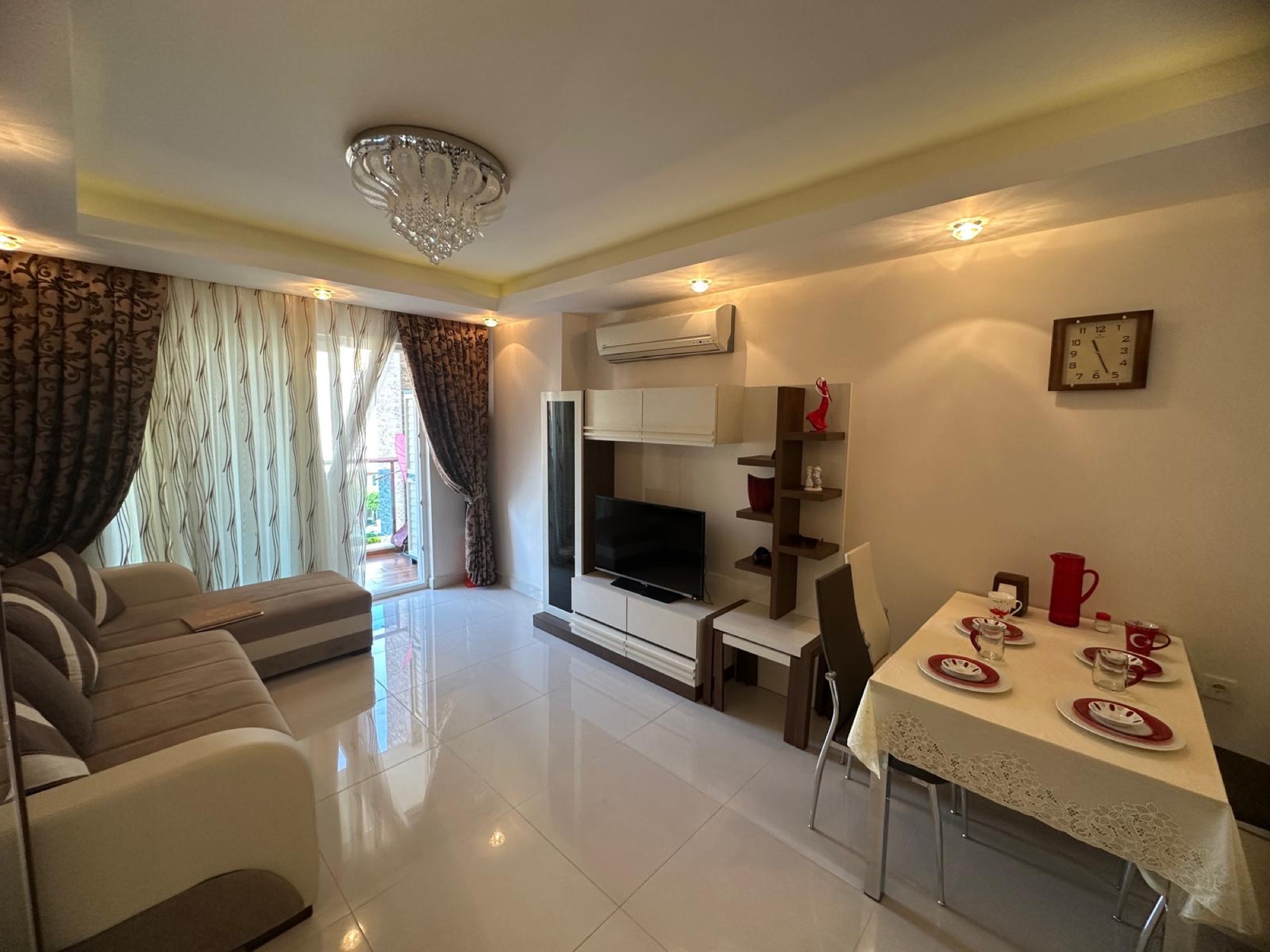 1+1 Apartment for Sale in MAHMUTLAR, Alanya
