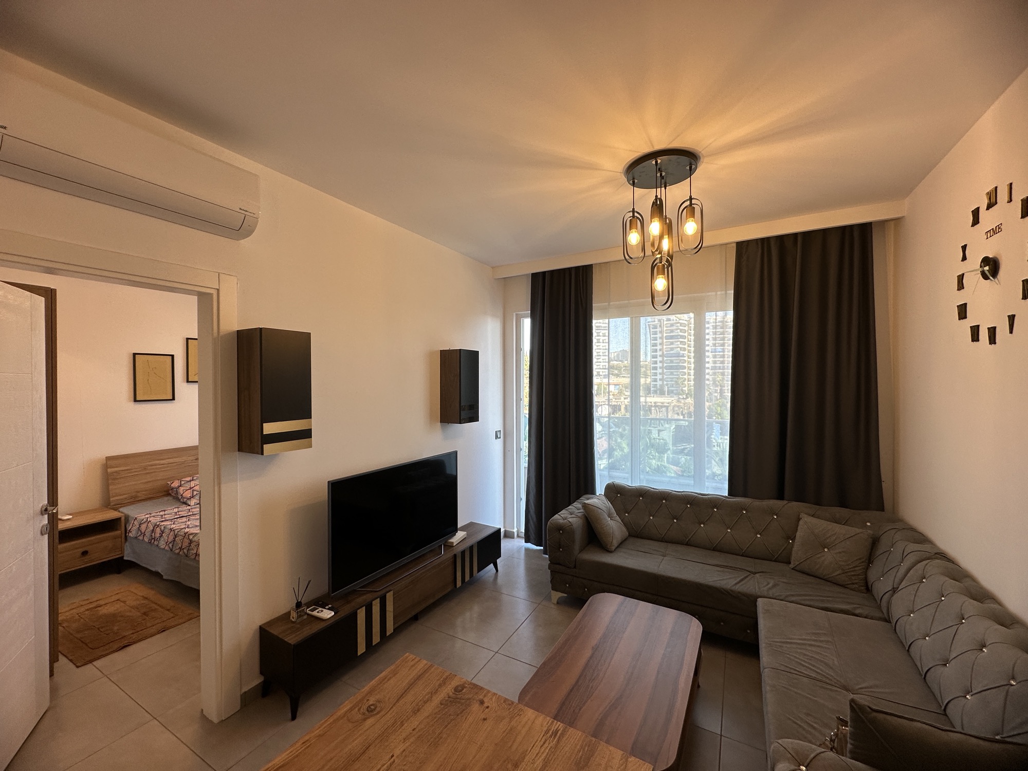 1+1 Apartment for Sale in MAHMUTLAR, Alanya