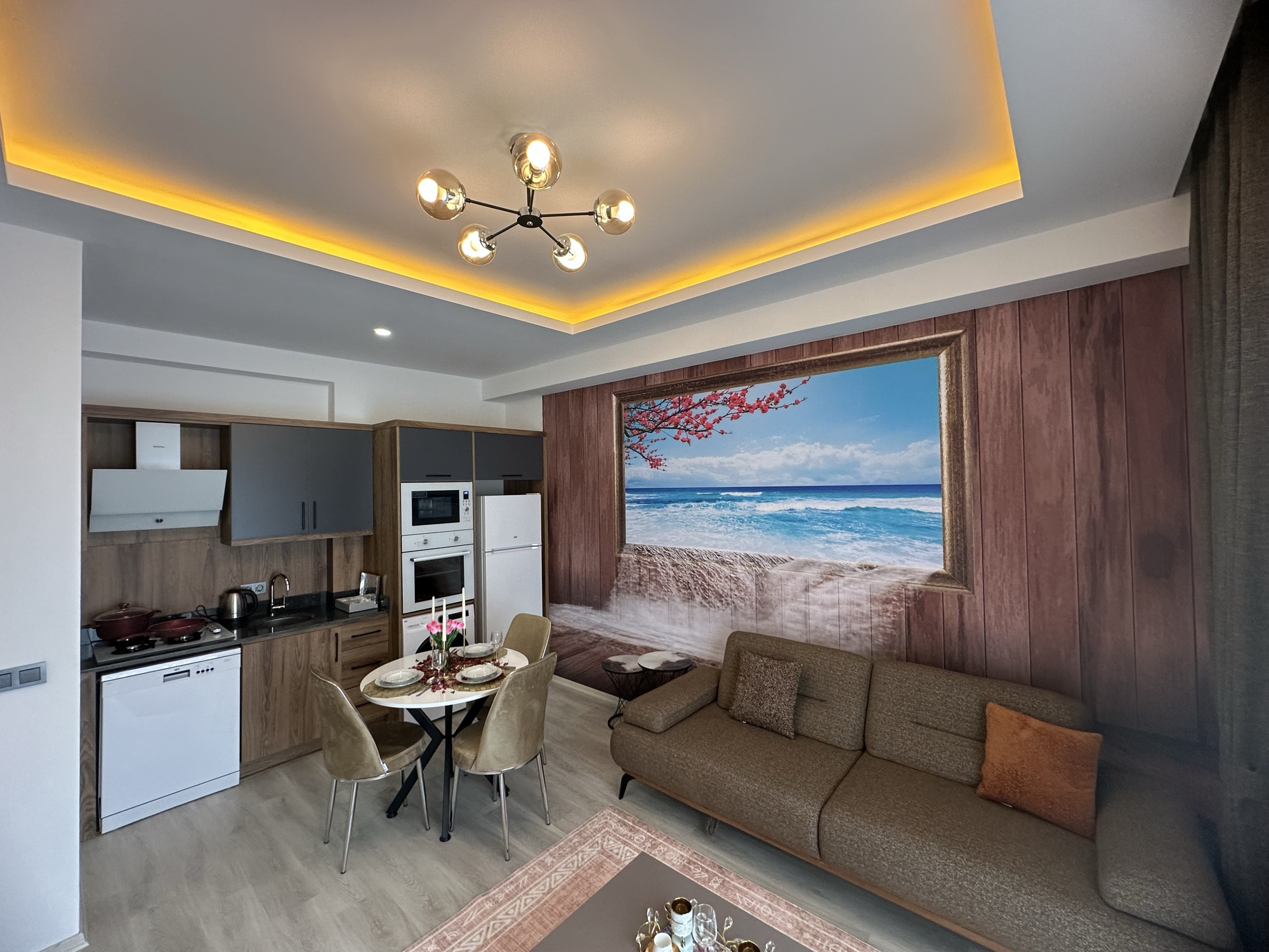 1+1 Apartment for Sale in MAHMUTLAR, Alanya