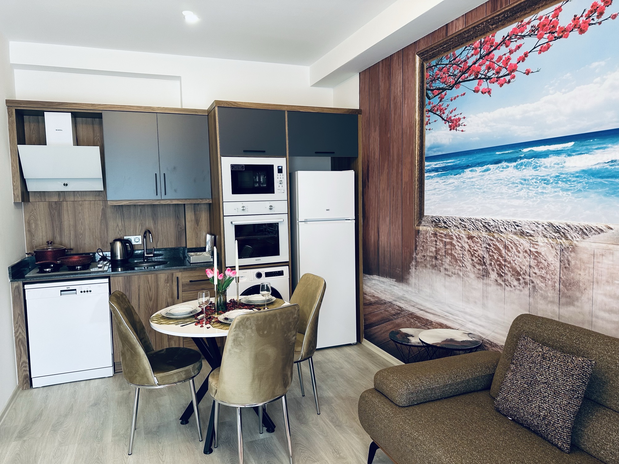 1+1 Apartment for Sale in MAHMUTLAR, Alanya