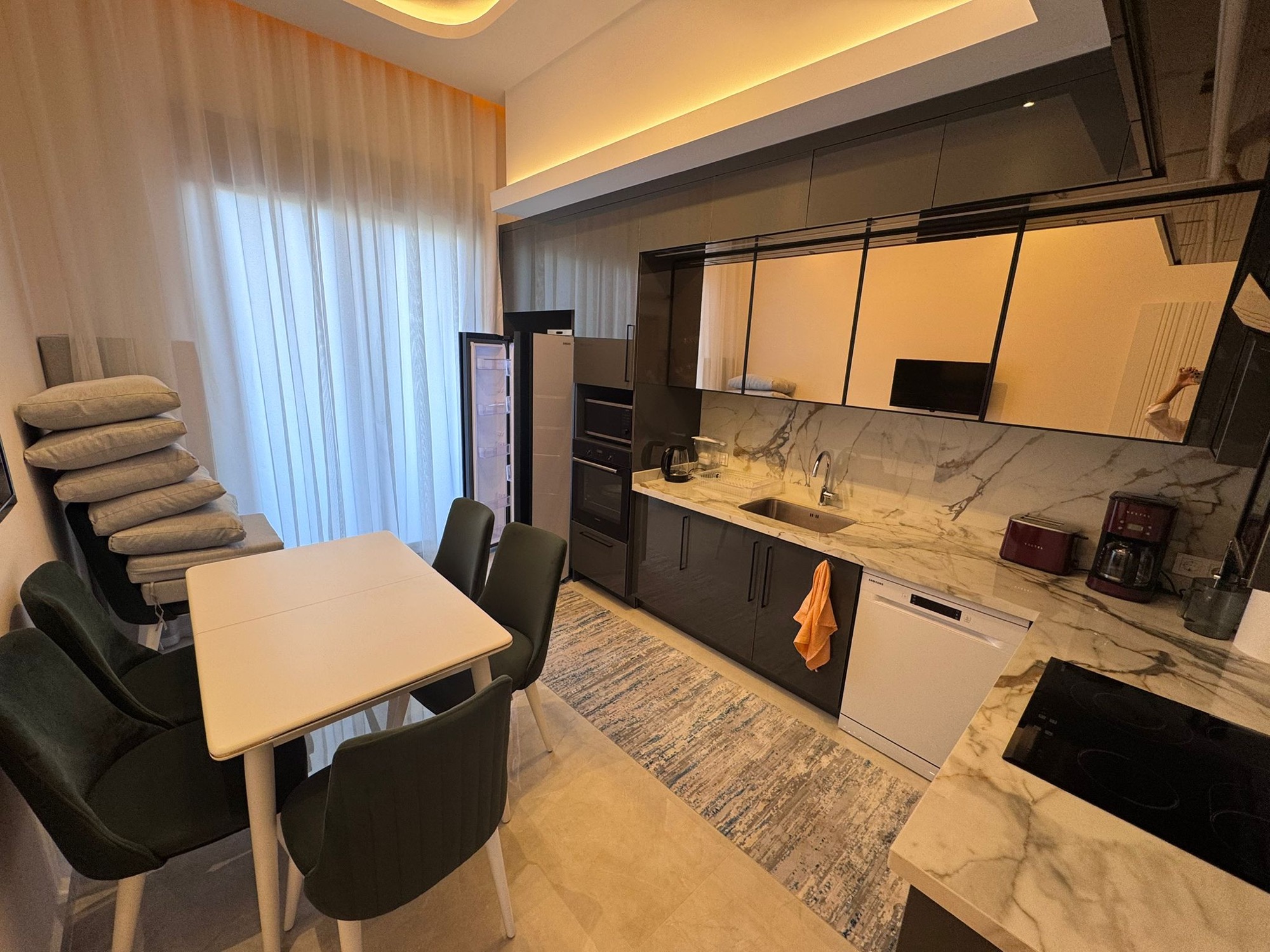 3+1 ve 4+1 Apartment for Sale in MAHMUTLAR, Alanya